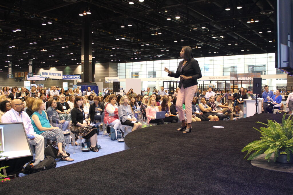 Margaret Spence at SHRM 2018 Chicago